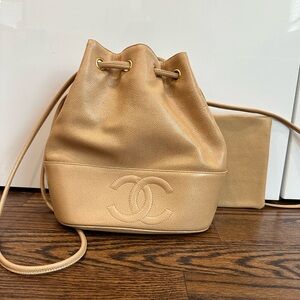 1990’s RARE Vintage Chanel bag with gold hardware